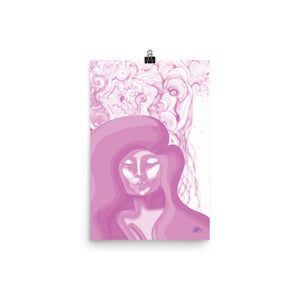 Golden Lady | Pank - Premium Mat Print