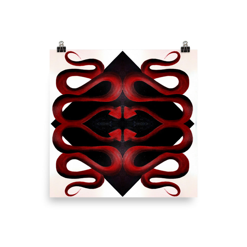Intrusive Thoughts • Rage Wave | Premium Mat Print